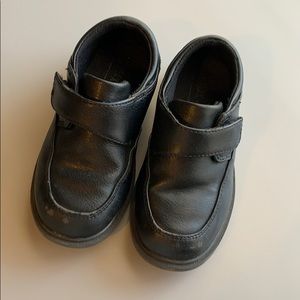 Max + Jake Black Toddler Dress Shoes